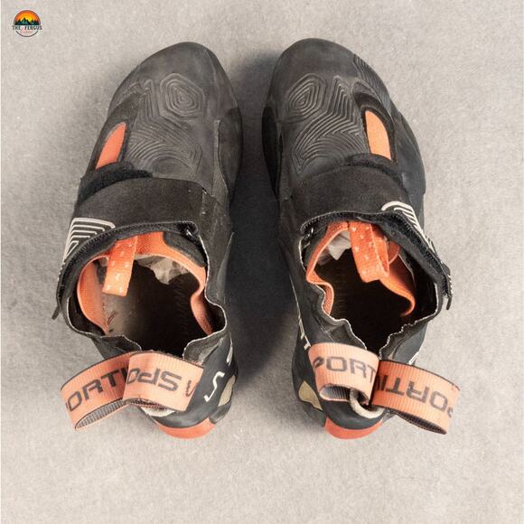 La Sportiva Climbing Shoes Black Vibram Unisex Adults Size Men's 5 Women's 6 - Picture 7 of 13